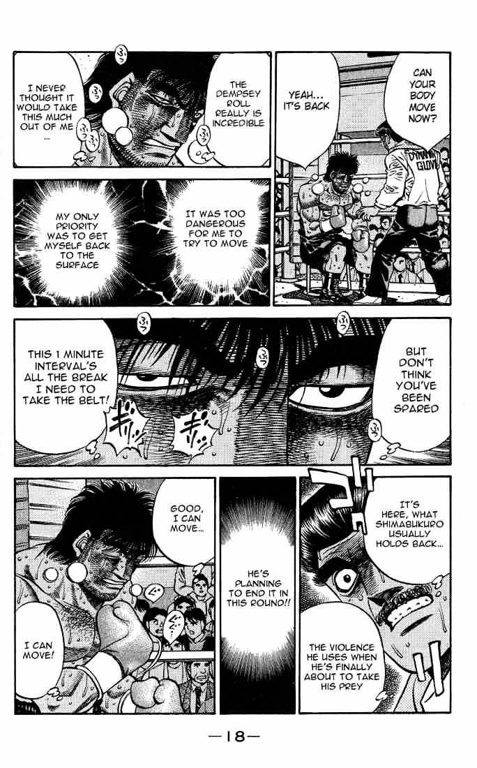 Hajime no Ippo: Fighting Spirit, Chapter 434 image 18
